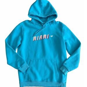 MCLAREN MIAMI Men's Turquoise Hoodie Size Medium